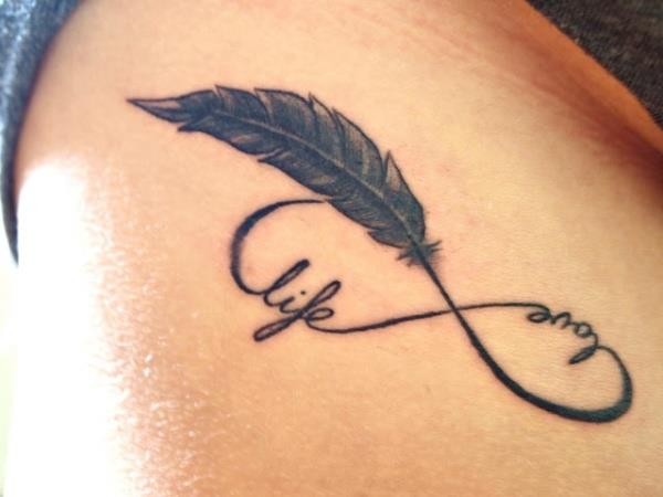 feather tattoo