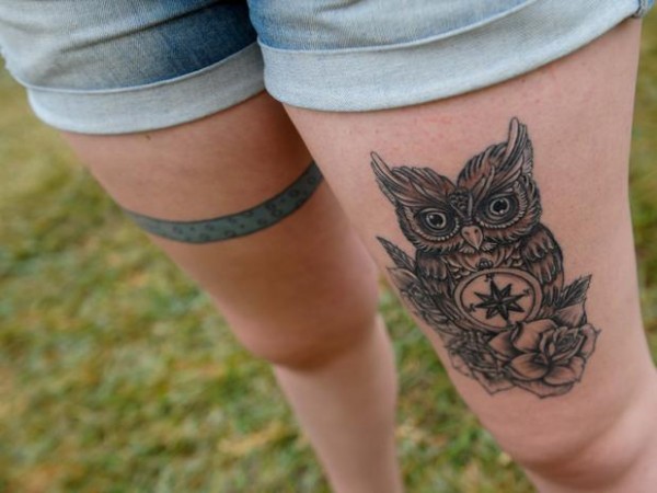 Owl tattoo