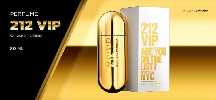 212 VIP is one of the most seductive women's perfumes in the world