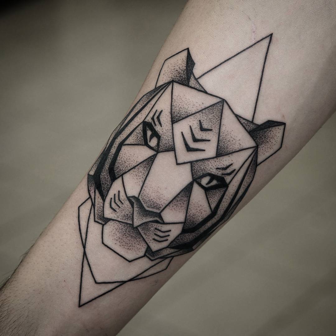 What is geometric tattoo?  60 inspirations that you will love