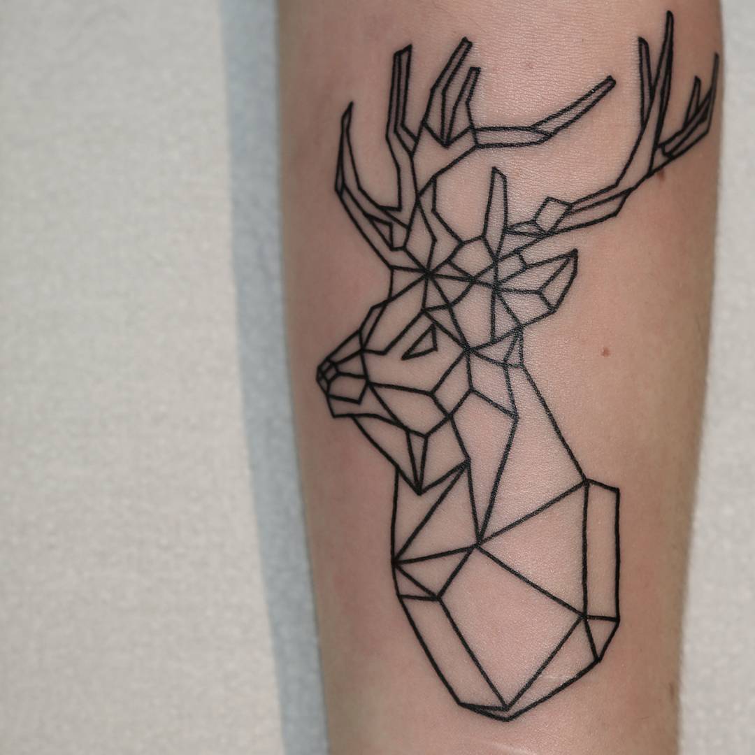 What is geometric tattoo?  60 inspirations that you will love