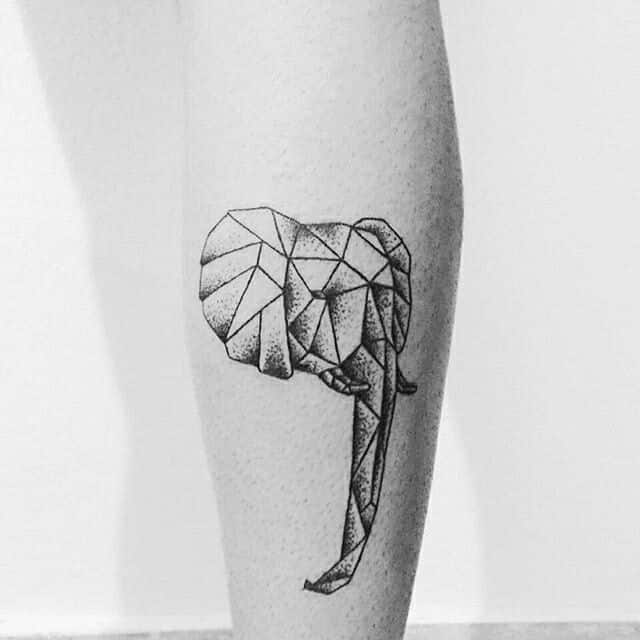 What is geometric tattoo?  60 inspirations that you will love