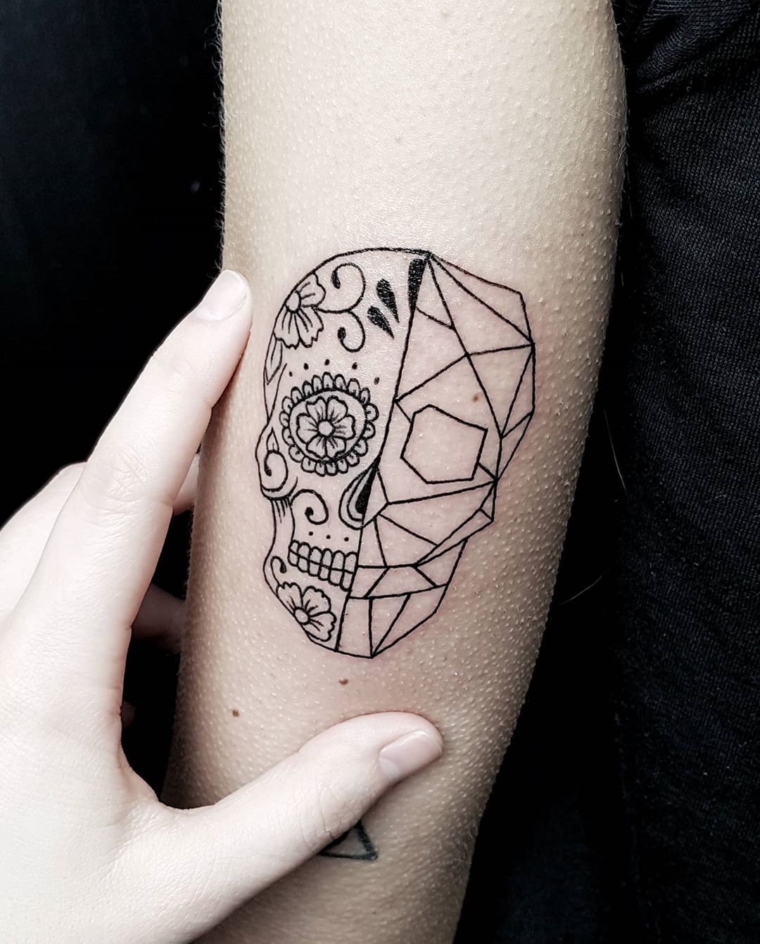 What is geometric tattoo?  60 inspirations that you will love