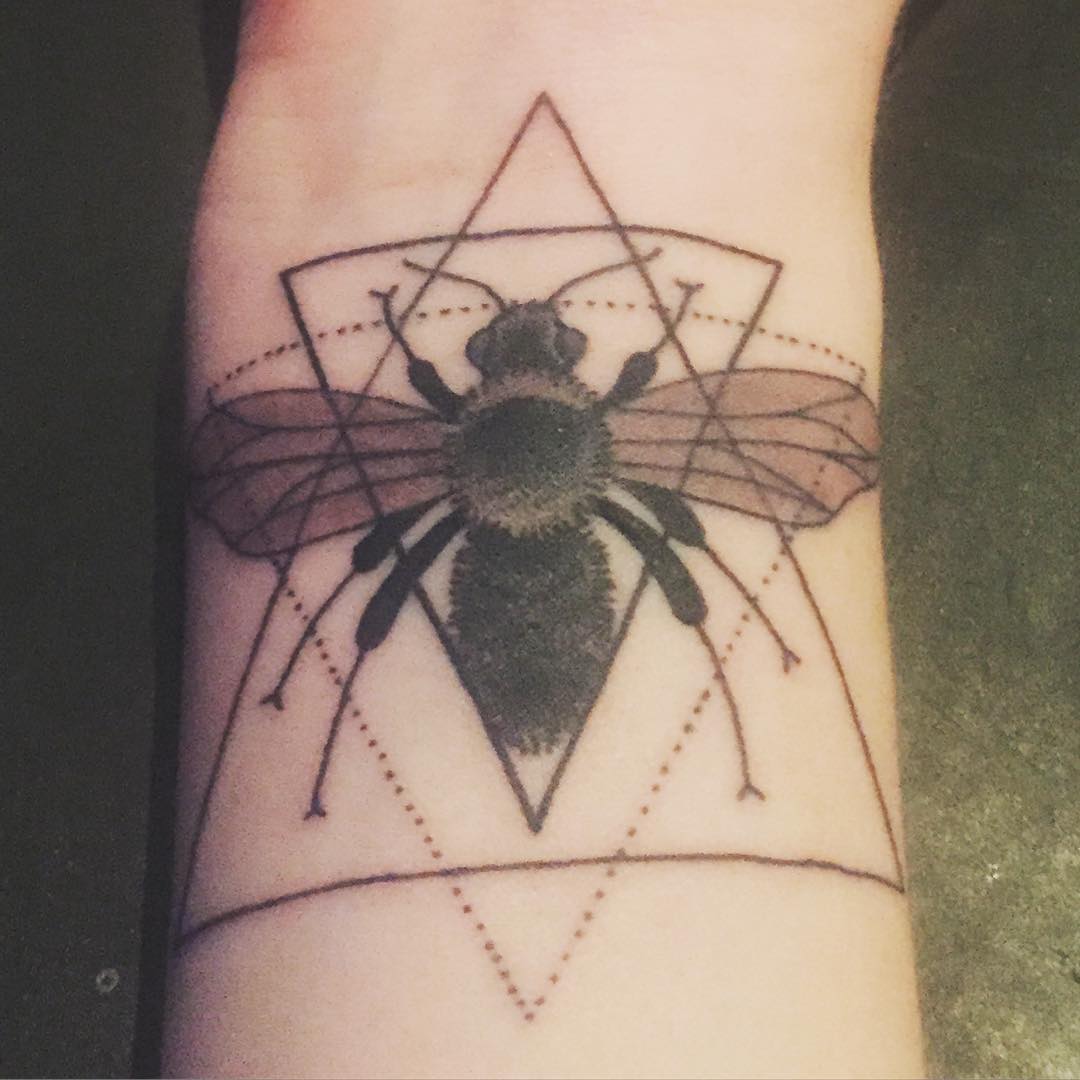 What is geometric tattoo?  60 inspirations that you will love