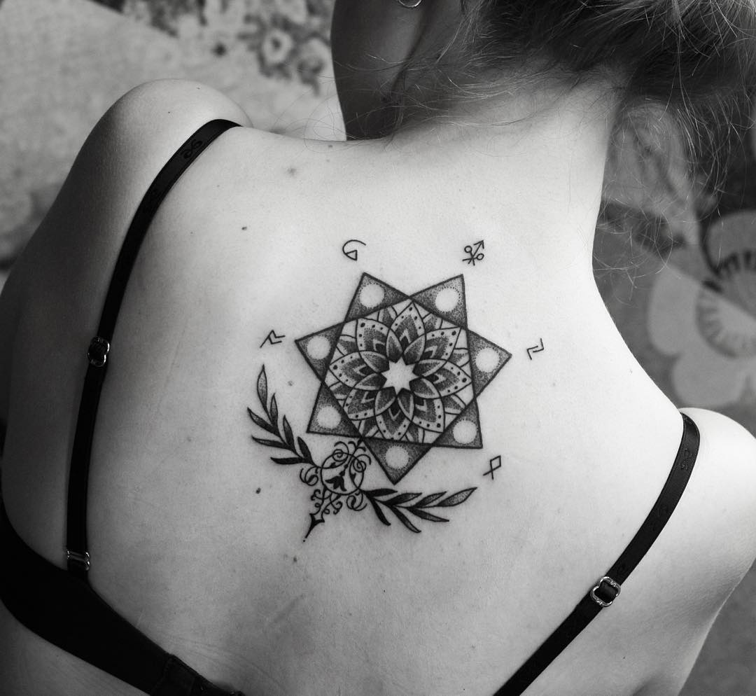 What is geometric tattoo?  60 inspirations that you will love