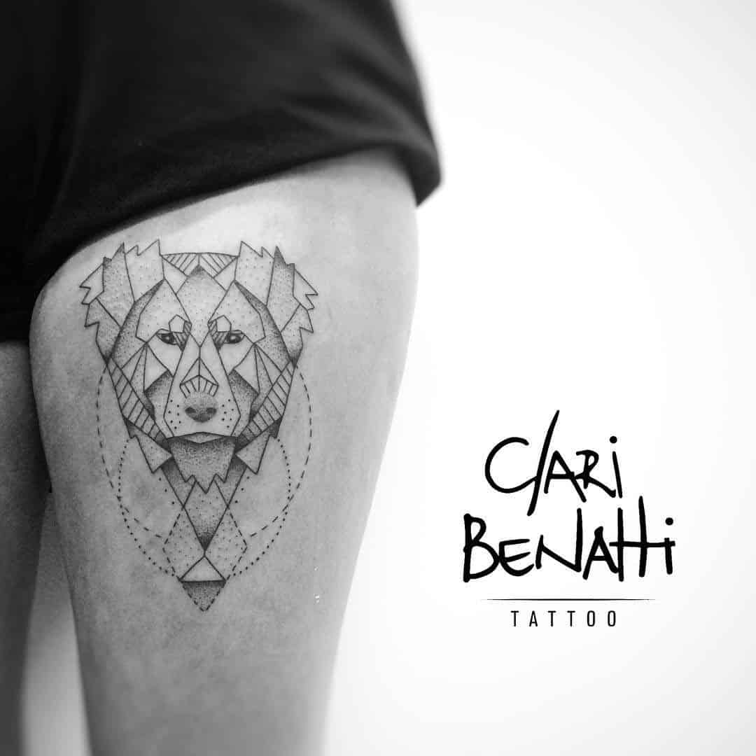 What is geometric tattoo?  60 inspirations that you will love