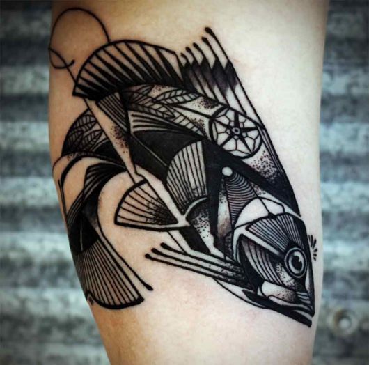 What is geometric tattoo?  60 inspirations that you will love