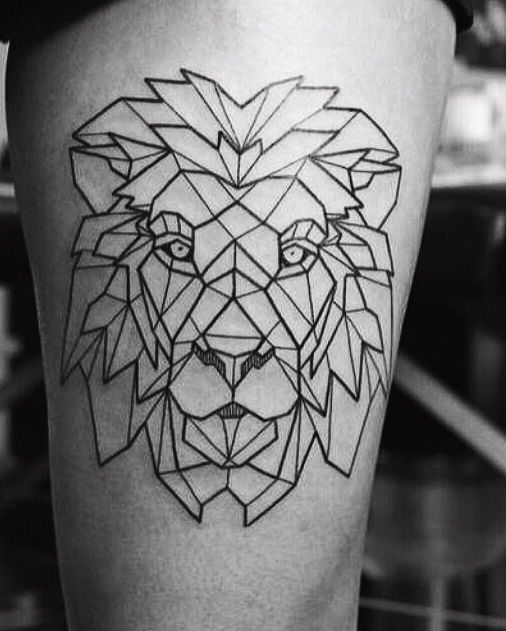 What is geometric tattoo?  60 inspirations that you will love