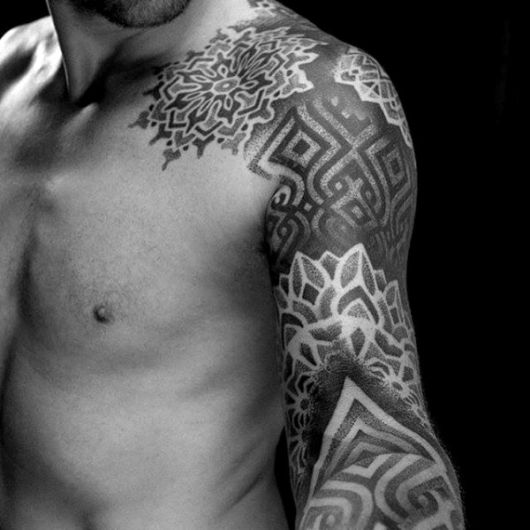 What is geometric tattoo?  60 inspirations that you will love