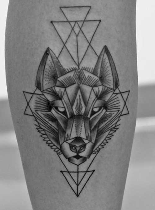 What is geometric tattoo?  60 inspirations that you will love