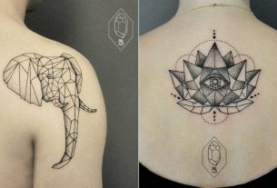 O que é tatuagem geométrica? 60 inspirações que você vai amar