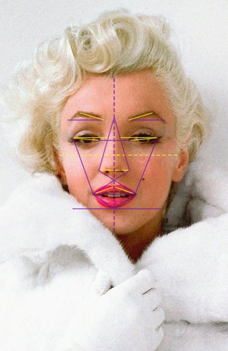 Perfect face: 10 examples according to science