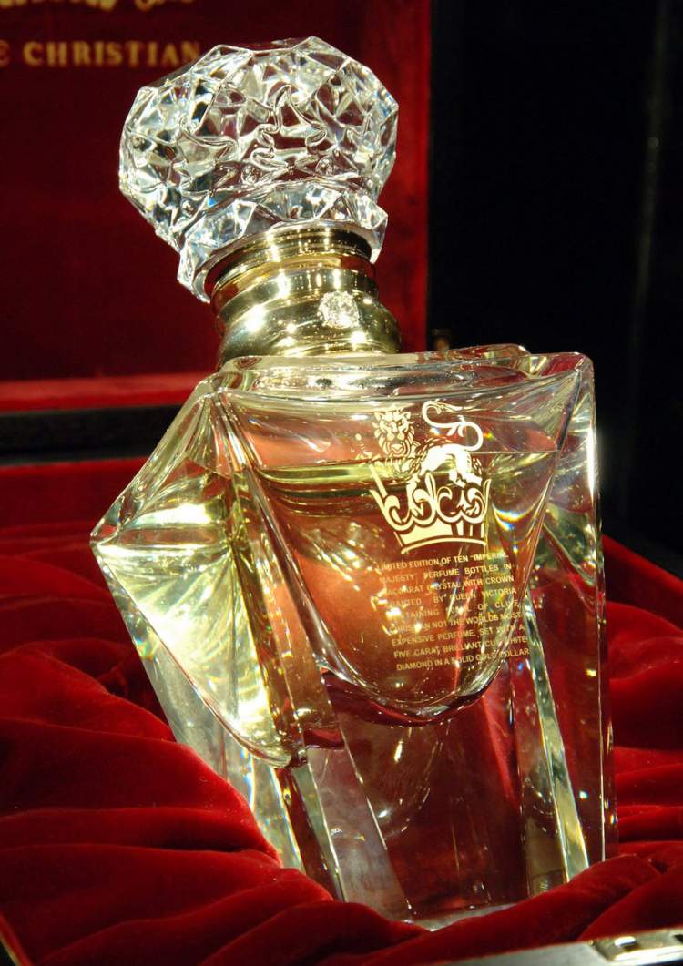 No. 1 Imperial Majesty Perfume, by Clive Christian is one of the most expensive women's perfumes in the world