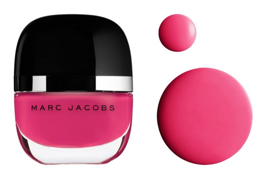 marc jacobs pink nail polishes