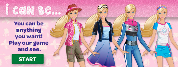 Nova campanha da Barbie You can be anythin