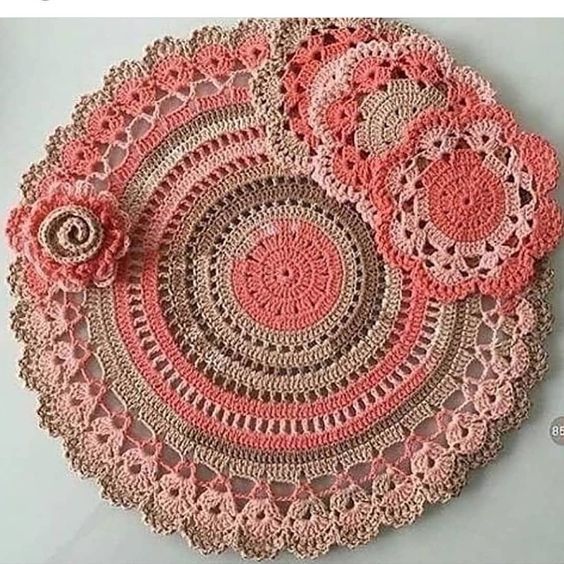 crochet sousplat