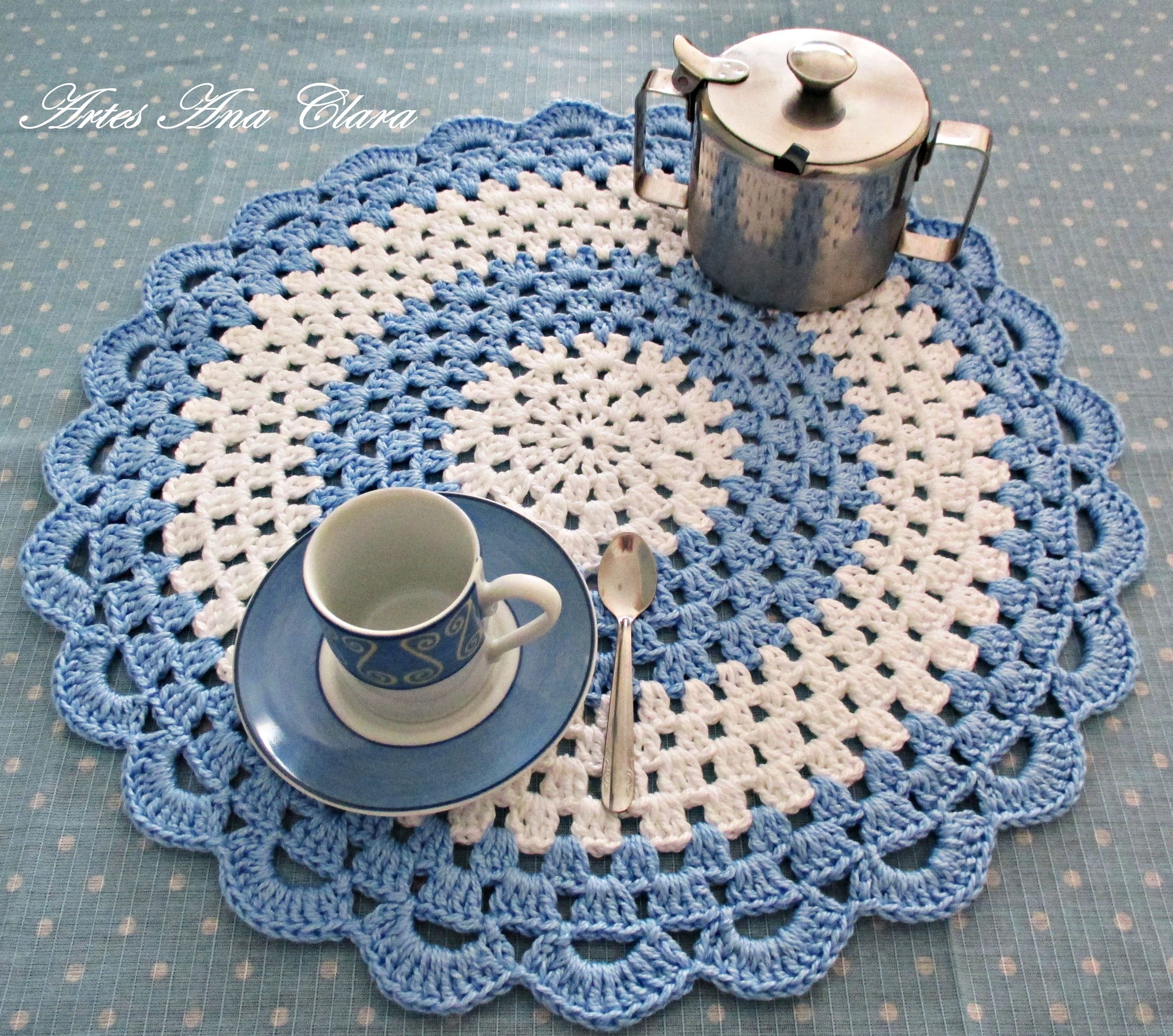 sous plat au crochet