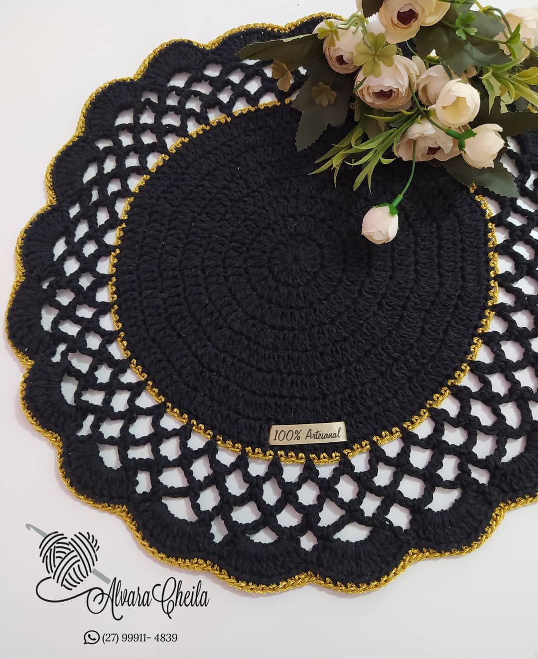 sous plat au crochet