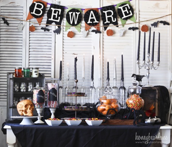 Halloween party tablecloth