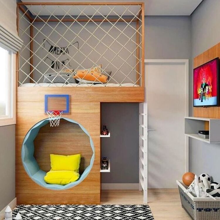 Children's environments with planned bedroom.