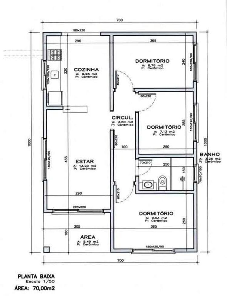 Floor plan with name in the spaces.