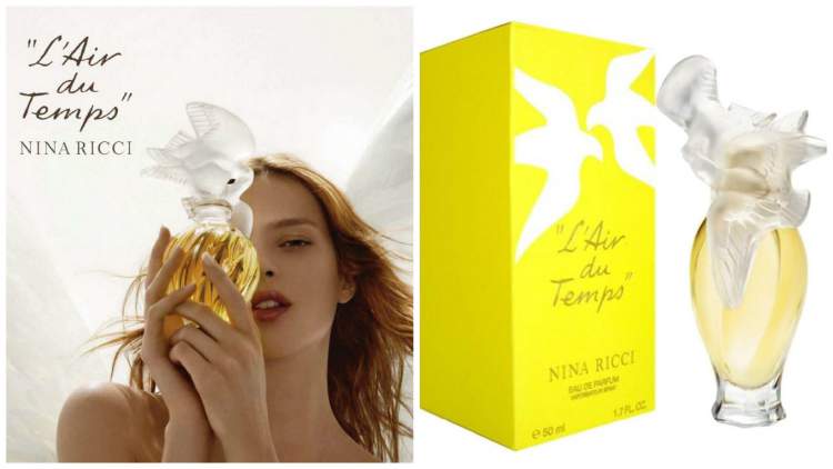 L'Air du Temps by Nina Ricci is one of the best perfumes for romantic women