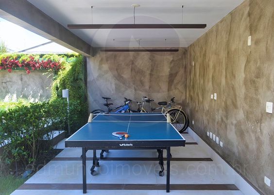 Sport in backyard decoration.