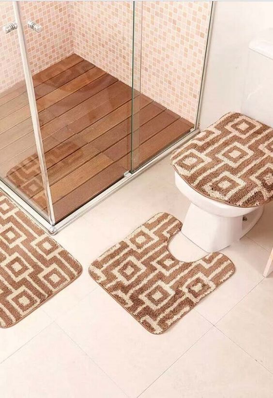 Bathroom Rug Kit.