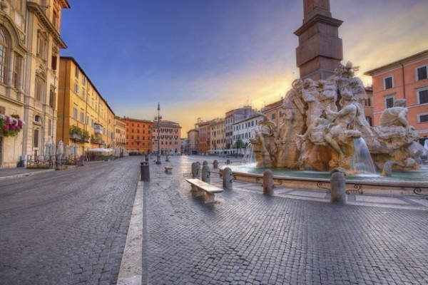 Rome is an international destination for relaxation