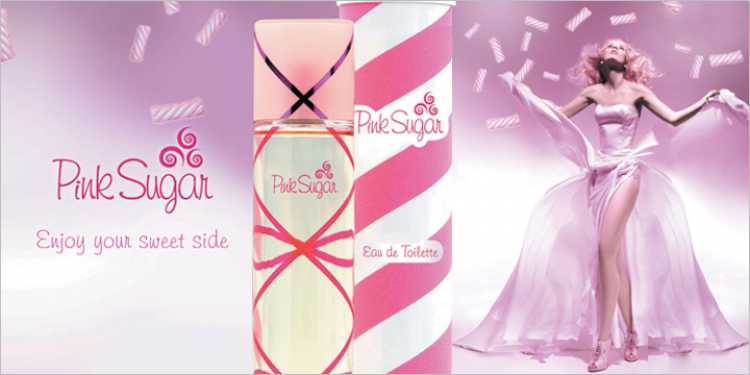 Pink Sugar is a perfume that contains all kinds of sweet and sugary scents. 