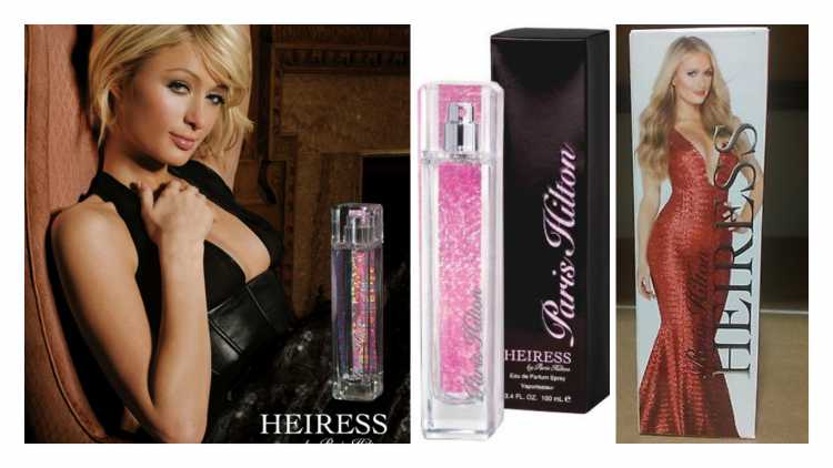 Seductive women's perfume: Heiress, Paris Hilton