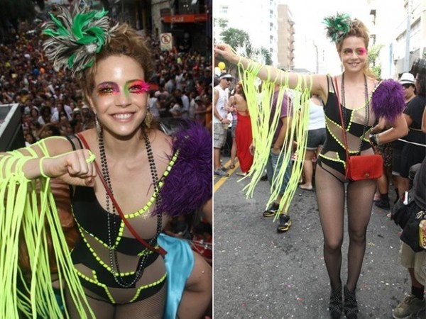 Leandra Leal's carnival costume