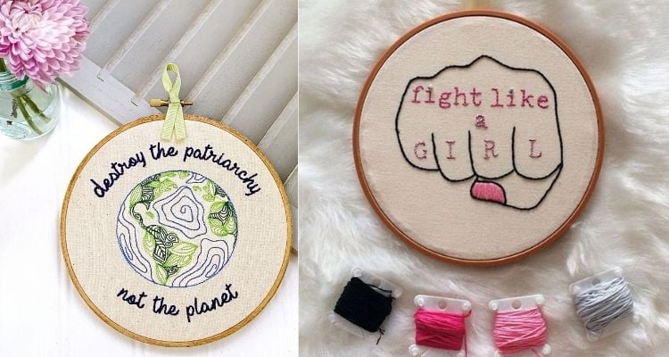 feminist embroidery