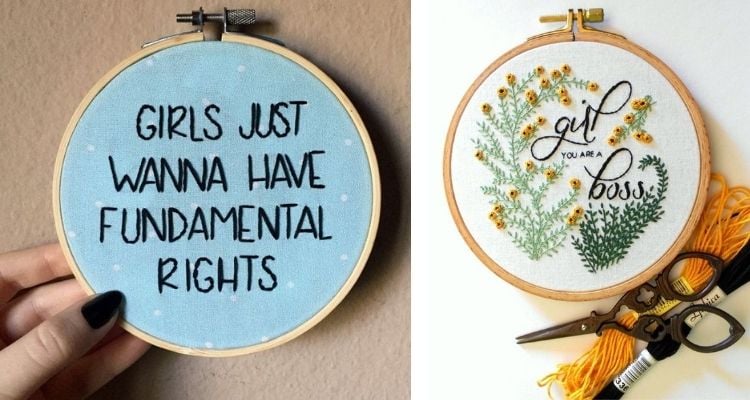 phrases to embroider