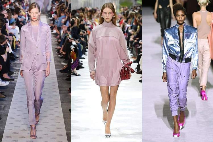 Pastel tones are trends that will be popular in summer 2019