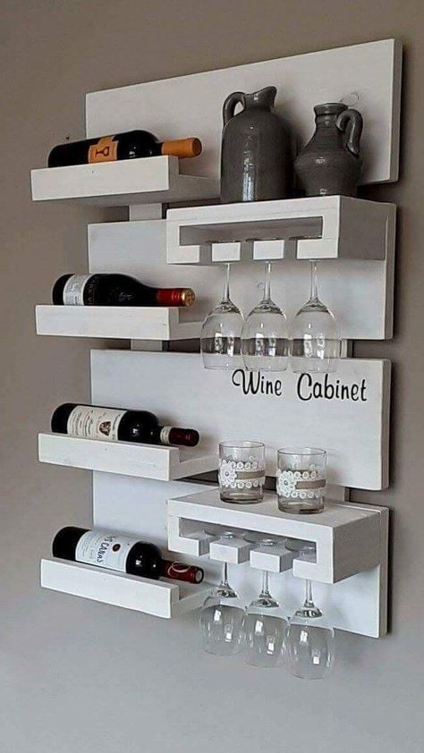 White wine cabinet.