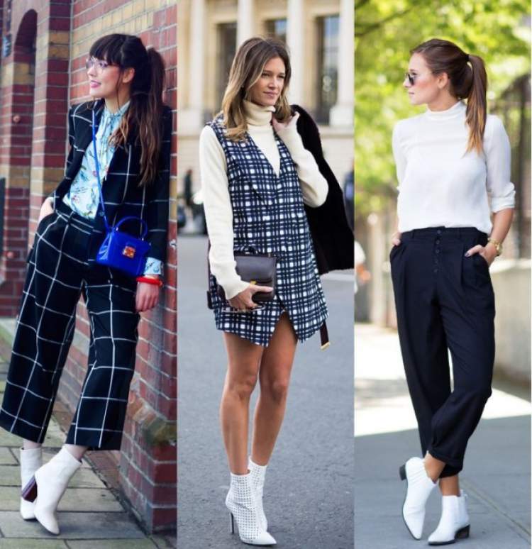 White Boots are Winter 2018 Trends