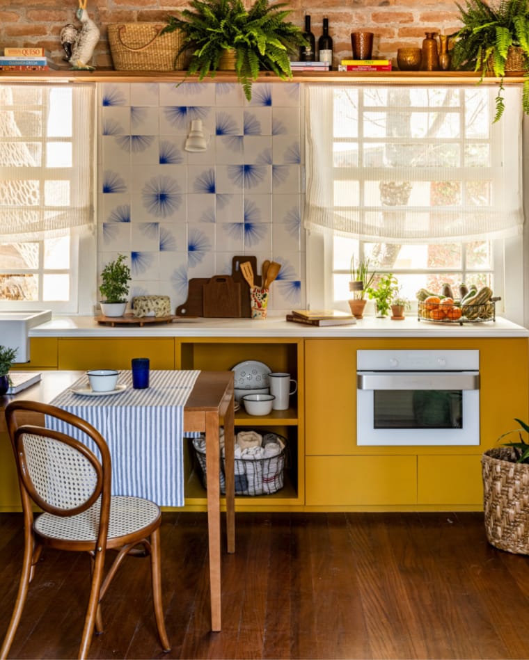 Colorful kitchen