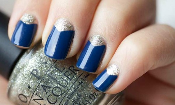 Inverted Frenchie among the winter 2014 nail trends