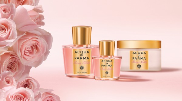 Perfume launches include Rosa Nóbile, Acqua di Parma