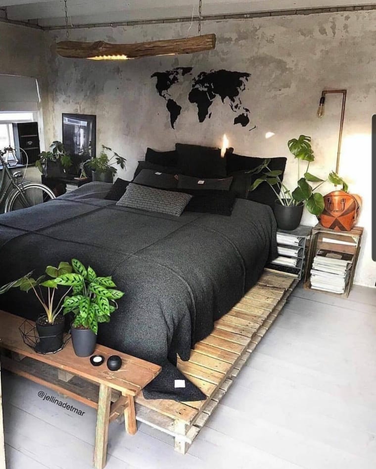 pallet bed