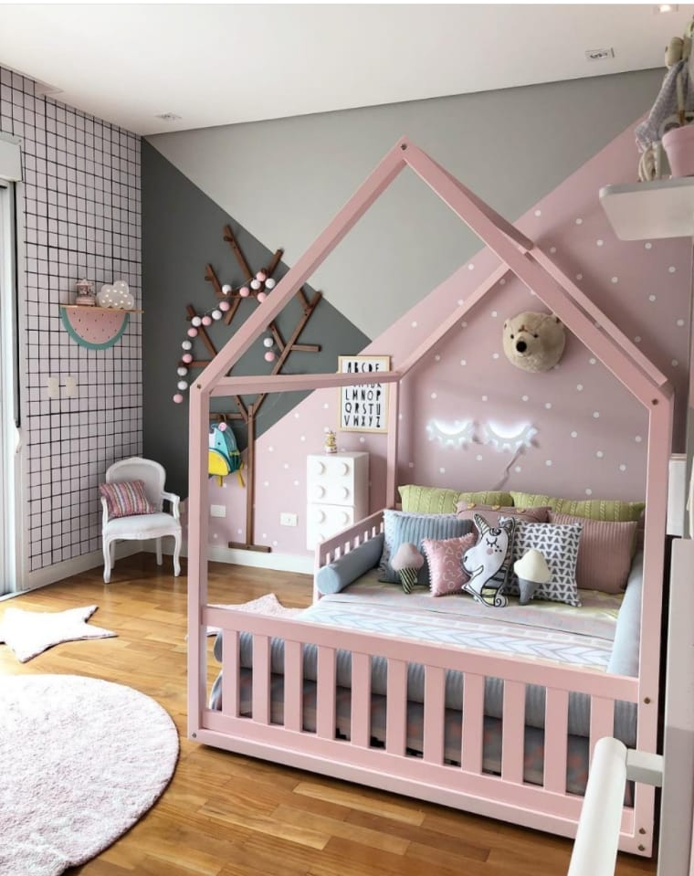 Decorated girl's room