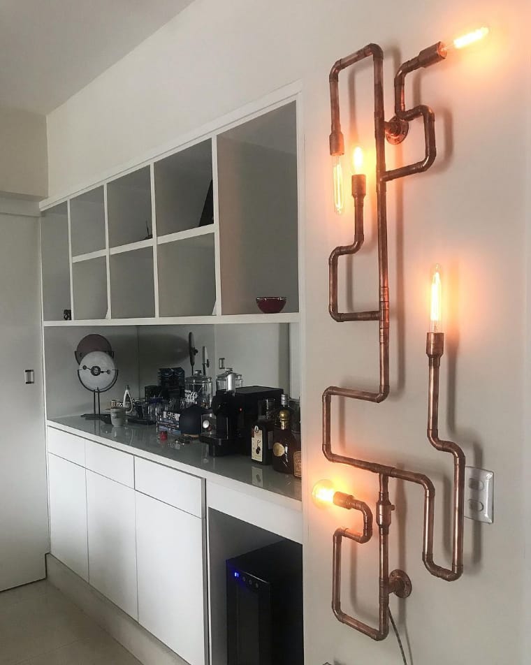 Pipe lamp