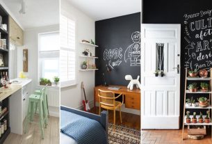 Chalkboard wall: how to make and use it in decoration with 27 inspiring photos