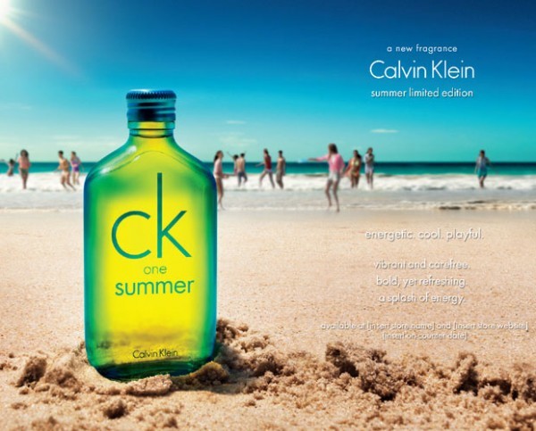 CK One Summer is one of the feminine perfumes for summer