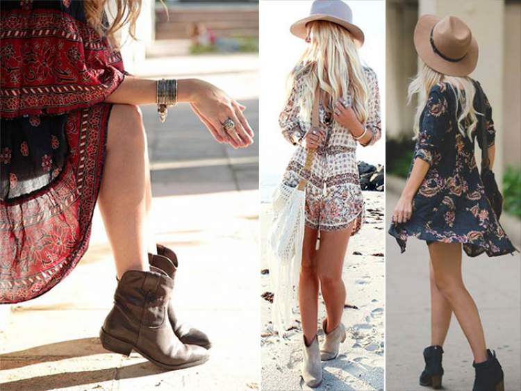 Something that can't be missing for the boho style in summer 2018 are ankle boots