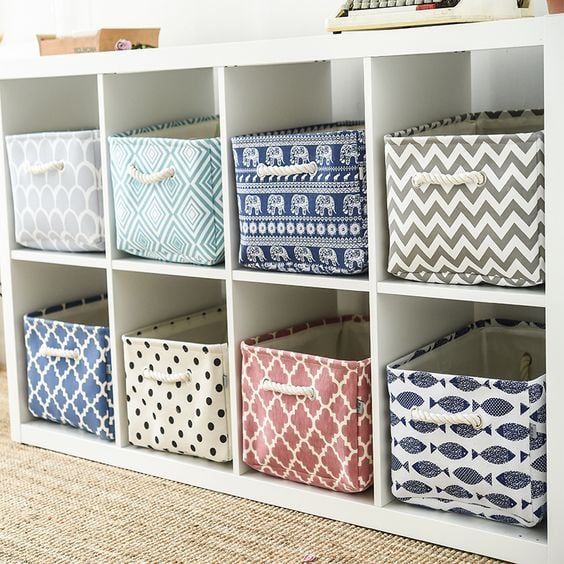 Baskets: Variety of prints