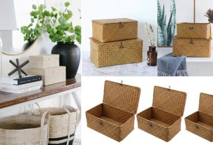 Baskets and boxes: how to use them to organize environments + decoration