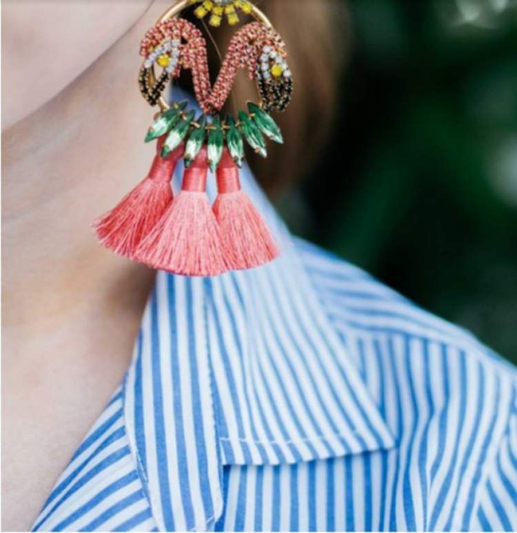 Maxi Tassel Earring