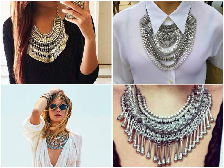 Neo Vintage Style Maxi Necklaces